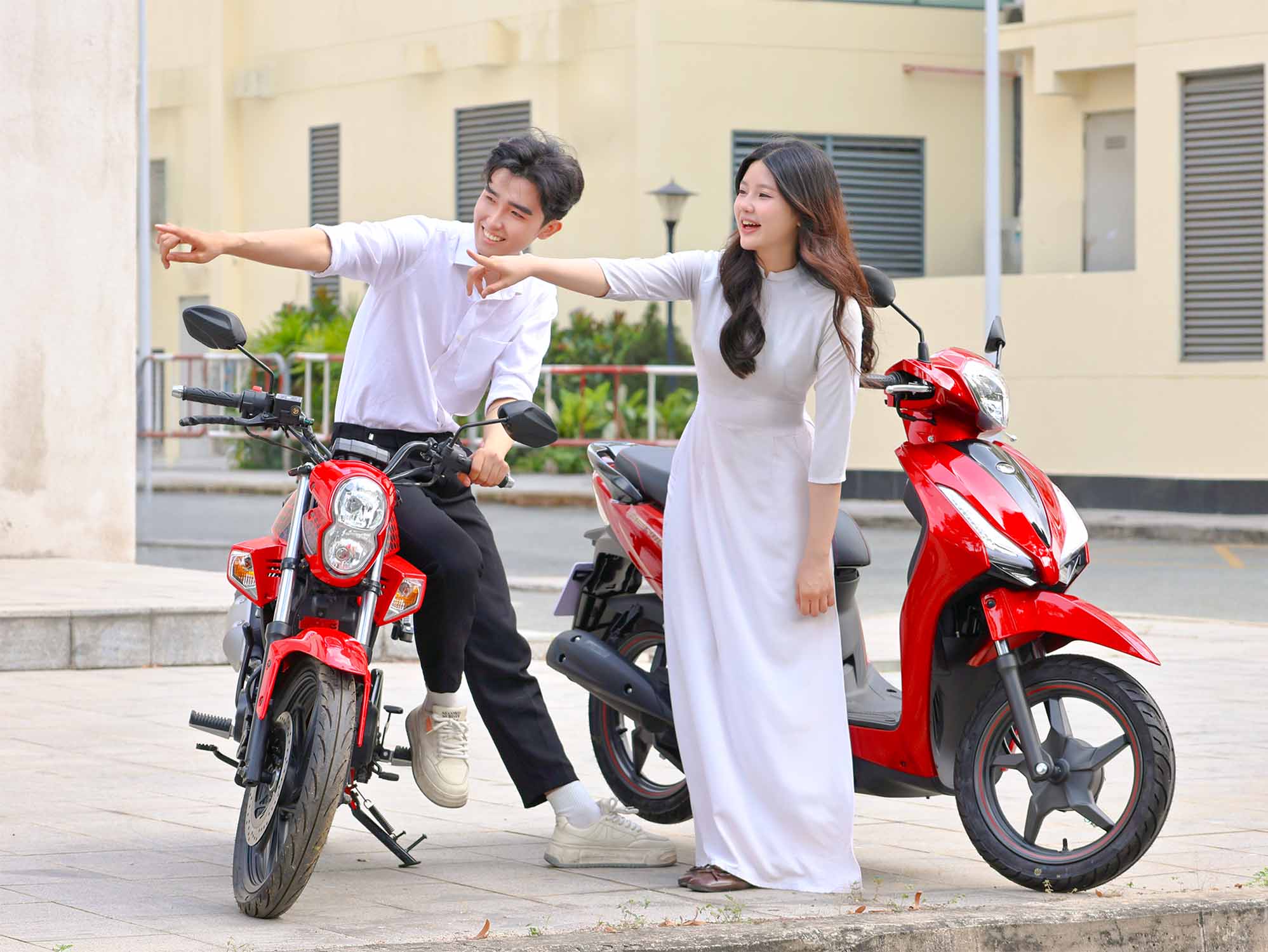 Xe ga Kymco 50