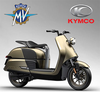 Kymco vinh dự được chọn làm đối tác thiết kế cho mẫu xe ga điện MV Agusta Ampelio