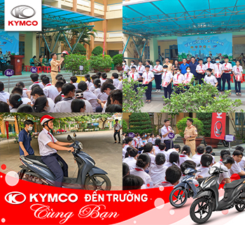 An toàn đến trường - vững bước đến tương lai cùng KYMCO Việt Nam