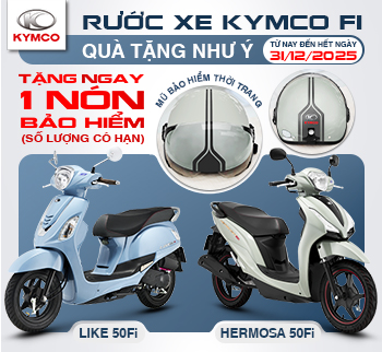 RƯỚC XE KYMCO Fi - QUÀ TẶNG NHƯ Ý
