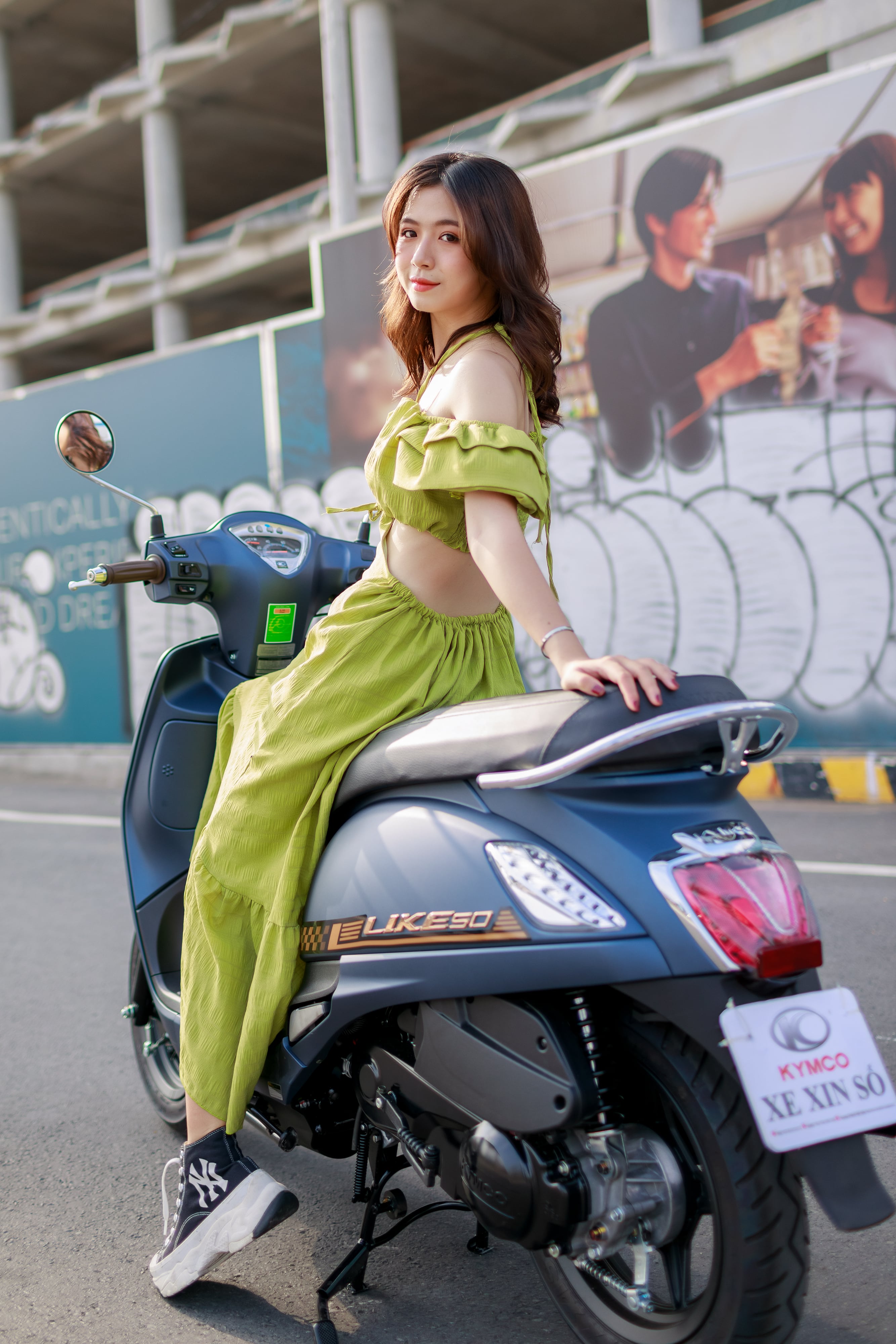 Kymco Like nhẹ nhàng nữ tính