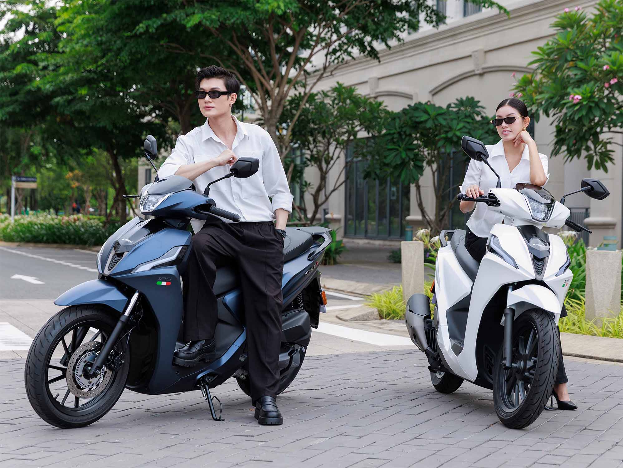 xe tay ga kymco