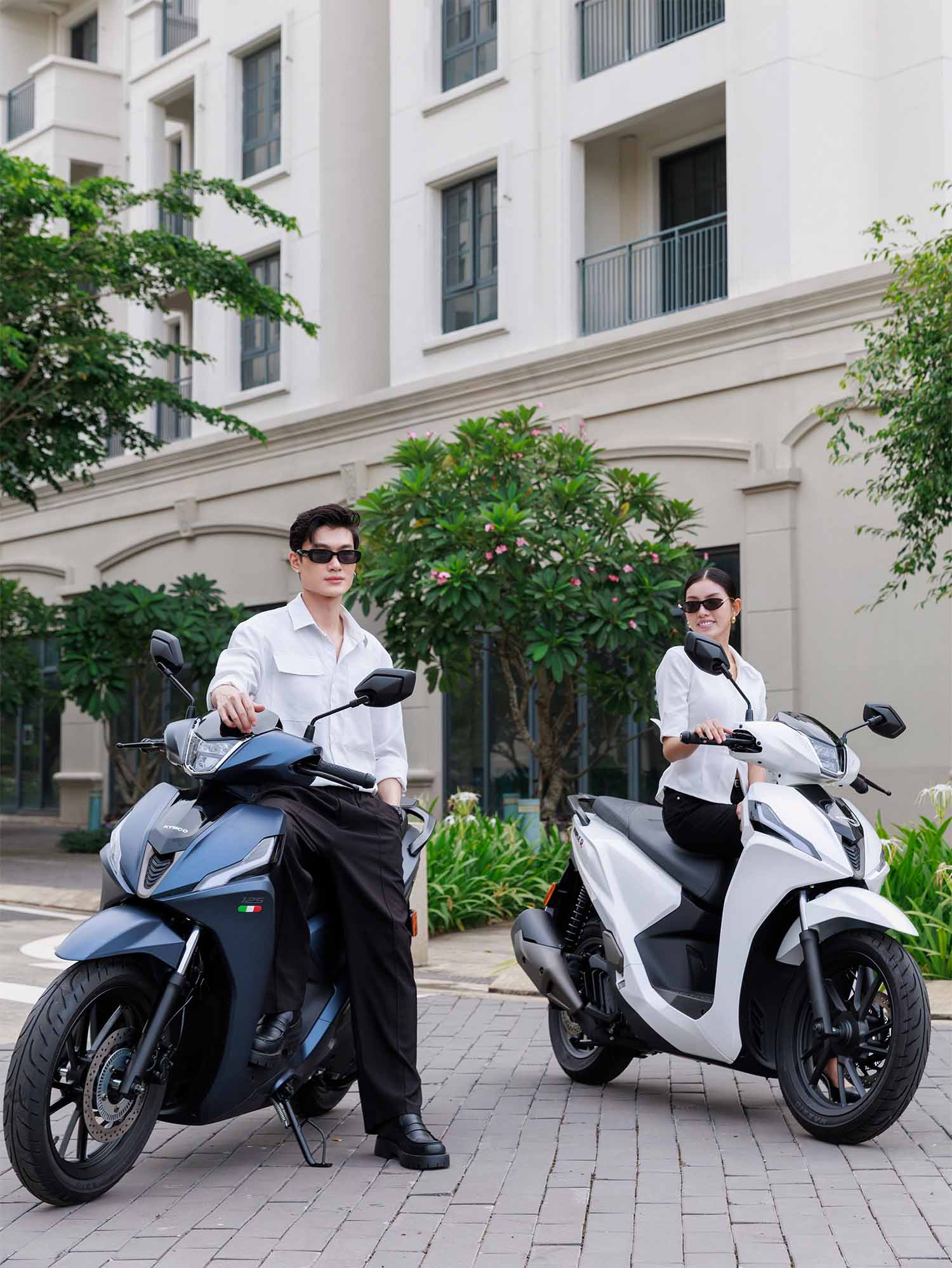 xe tay ga Kymco