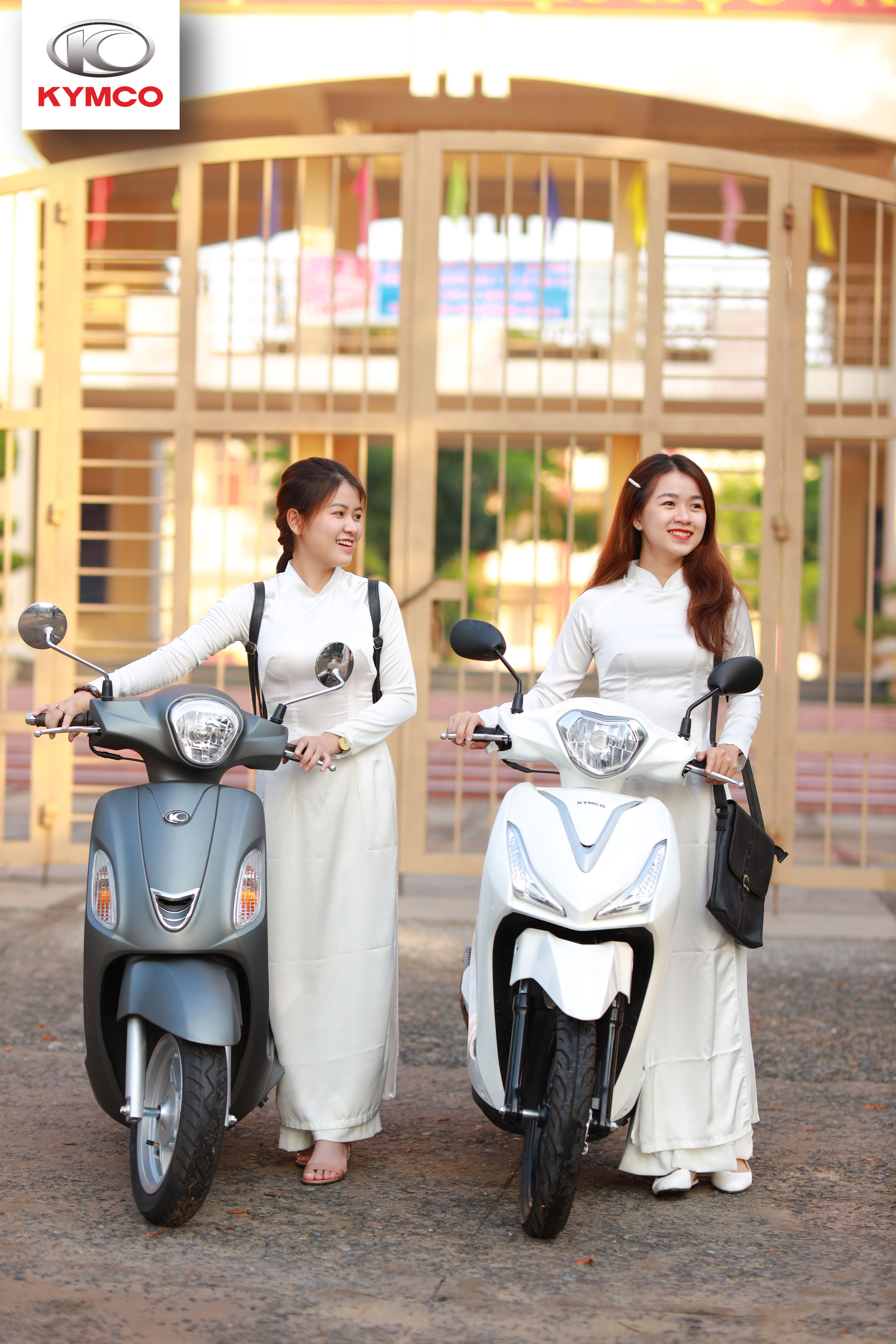 Kymco cung cấp các dòng xe ga 50cc yên thấp phù hợp với khách hàng nữ