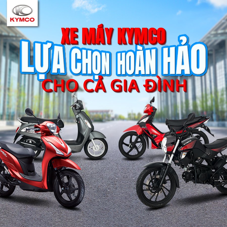 Các dòng xe 50cc do Kymco sản xuất luôn được ưa chuộng tại thị trường Việt Nam
