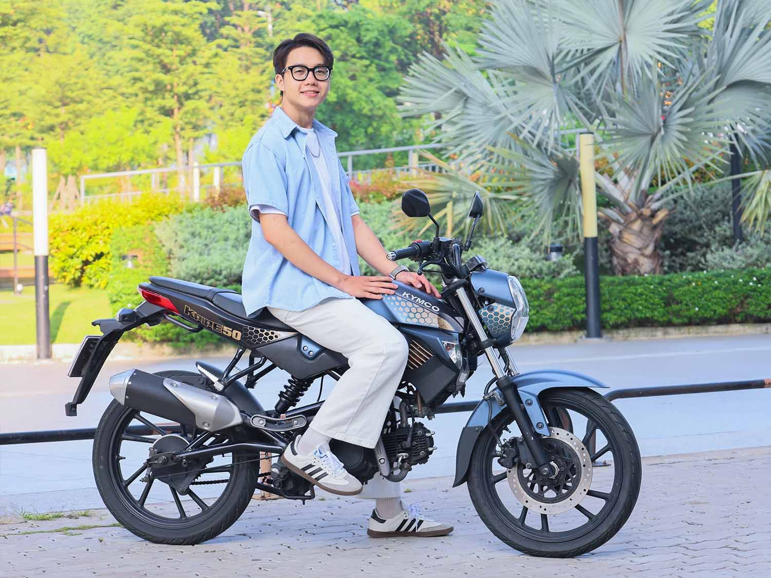Xe máy 50cc cho học sinh nam