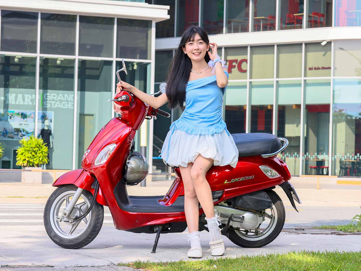 xe máy tay ga 50cc