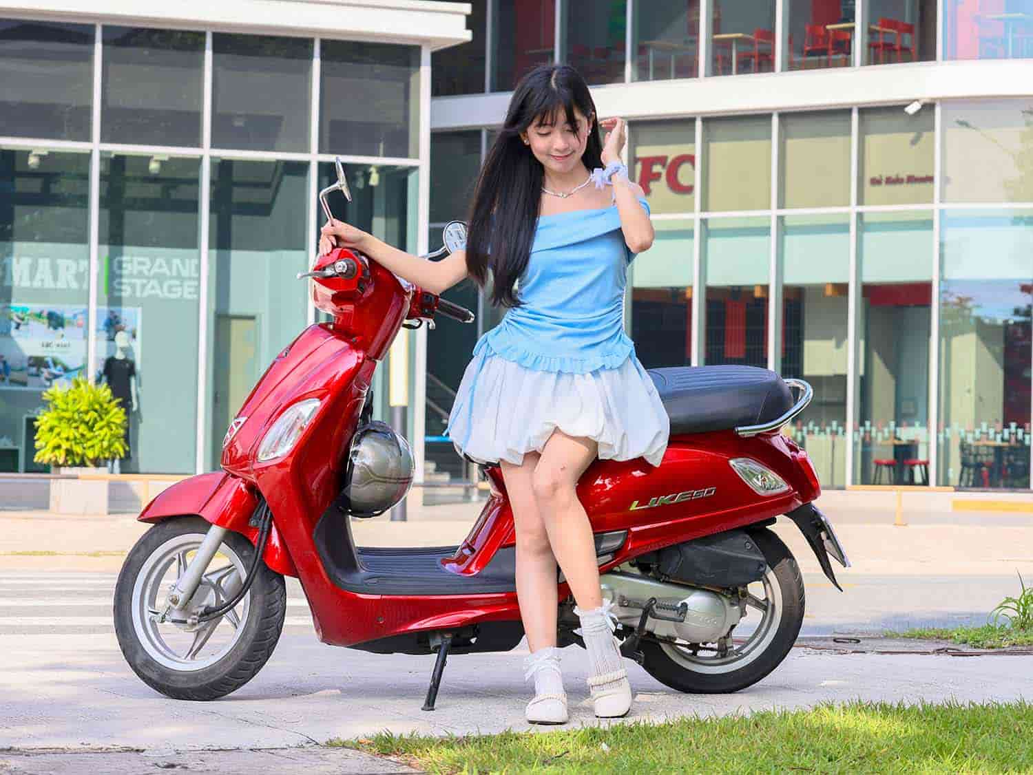 Xe 50cc không cần bằng lái