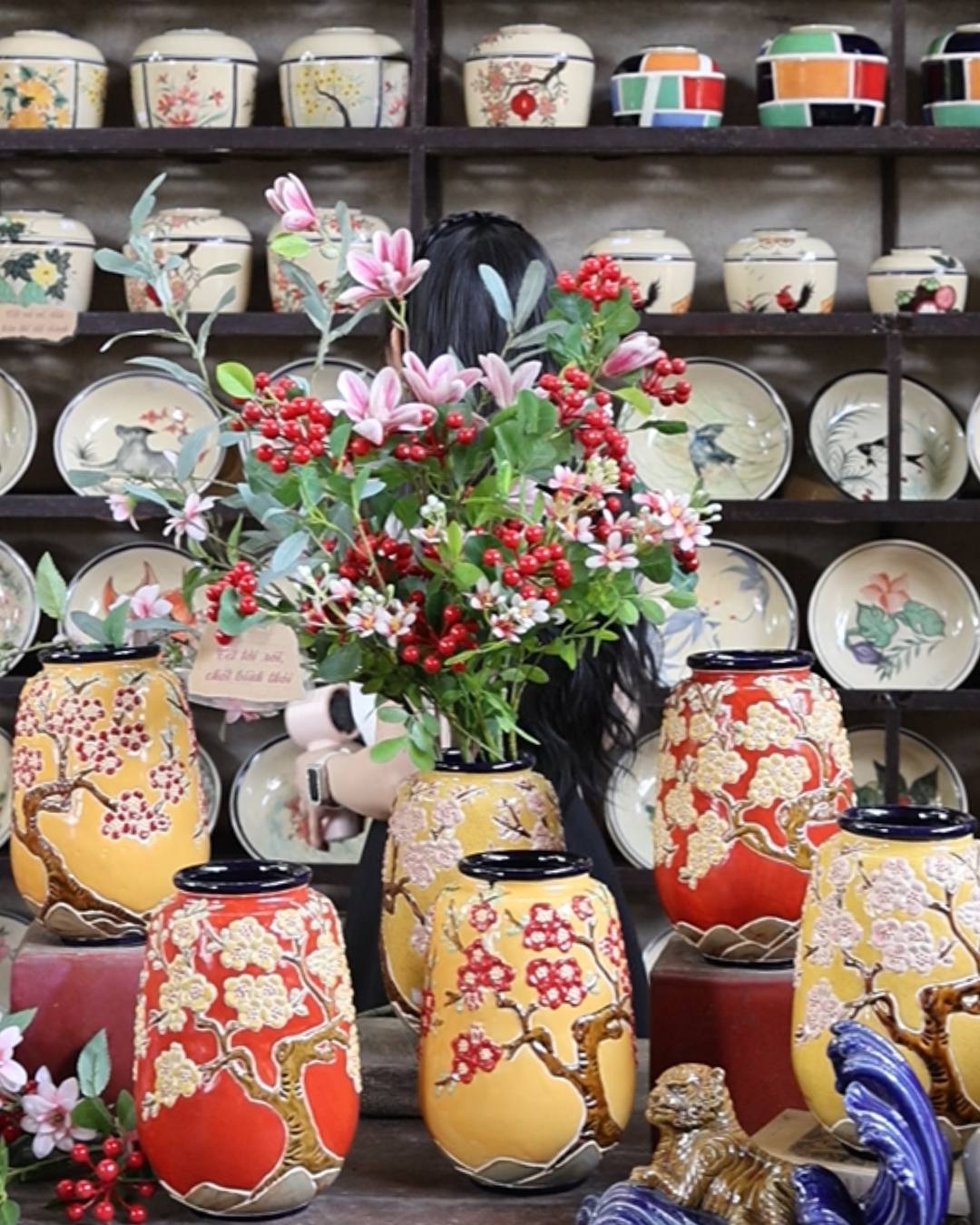 vườn gốm lái thiêu