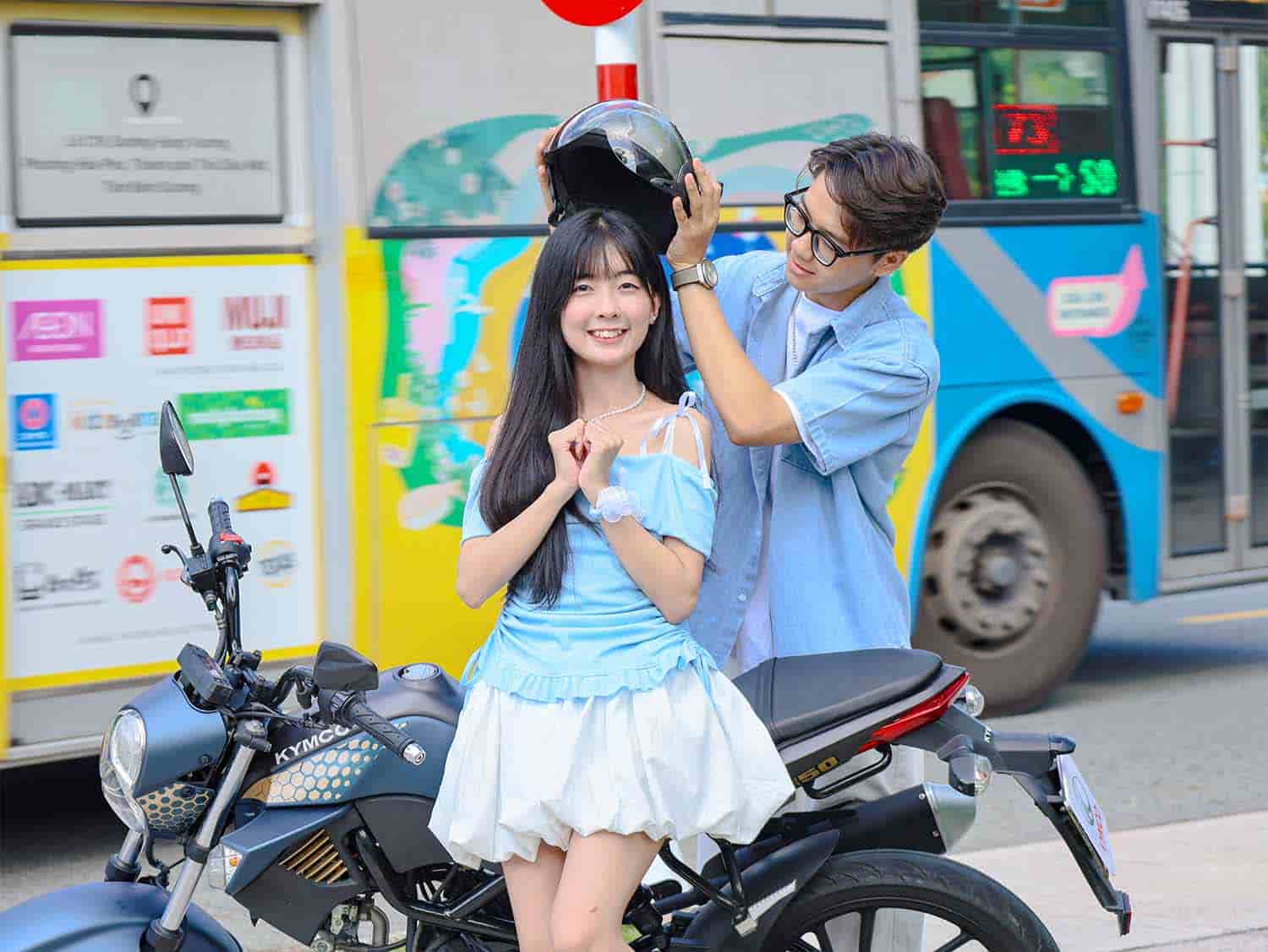 Xe máy 50cc cho học sinh nam