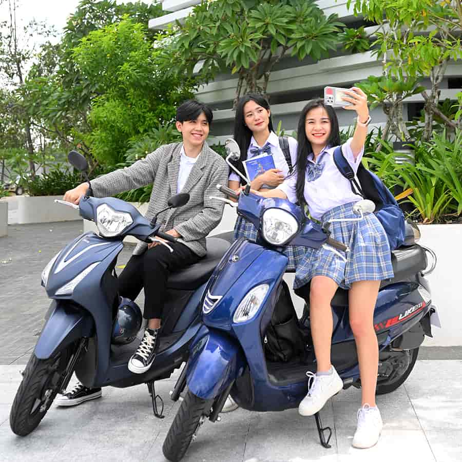 xe tay ga 50cc dành cho học sinh nữ