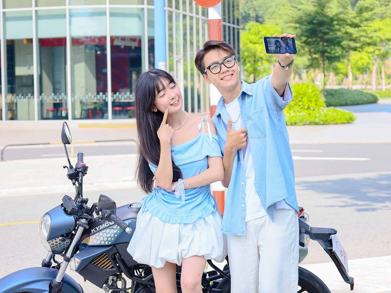 Xe tay ga 50cc cho học sinh nam