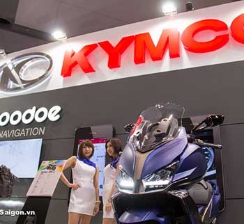 Cận cảnh KYMCO XCITING S 400i ABS 2018 tích hợp Noodoe v2
